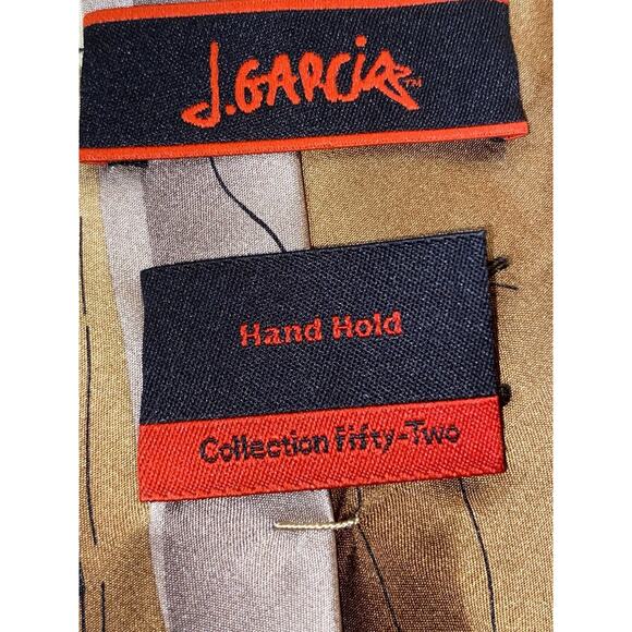 Jerry Garcia Men’s Silk Neck Tie Collection Fifty-Two “Hand Hold” Neckwear 61” - Picture 2 of 4